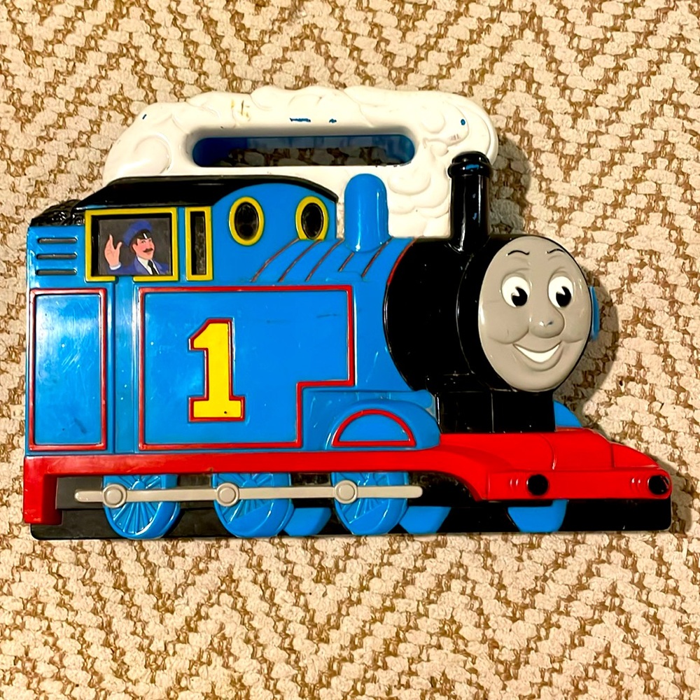 Collectible RARE Thomas the Train Engine Carrying Case Storage Box VINTAGE 1994